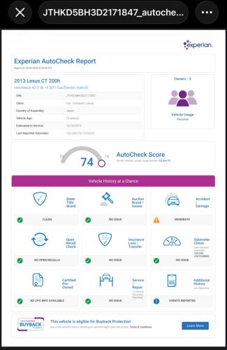 CT200h 2013 full premium អត់​បុក​ អត់​ច្រេះ​ ផែន​ឡាន​ស្អាត​