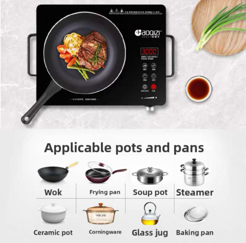 Electric stove set