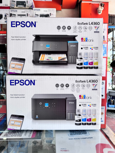 Epson L4360 | Wifi | Copy | Print + Scan | Duplicate ថ្មី