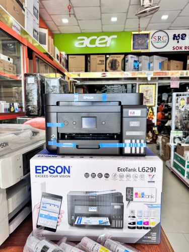 Epson L6291 |WiFi | សងខាង | Print | Copy | ថ្មីលឿន