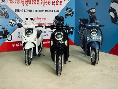 Honda Scoopy (Keys) ថ្មីក្រដាសពន្ធ