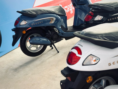 Honda Scoopy (Keys) ថ្មីក្រដាសពន្ធ