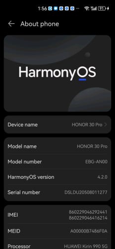 Honor 30 pro