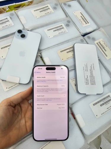 Iphone 15 plus clear stock✨