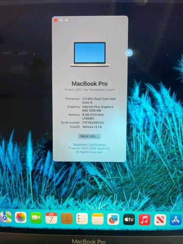 Macbook Pro Year2017 New Battery