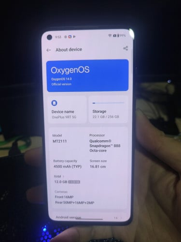 OnePlus 9RT 5G Global Version