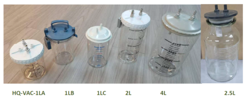 We are able to provide all kind of Medical Aspirator Canister and Spare part of Oxygen system