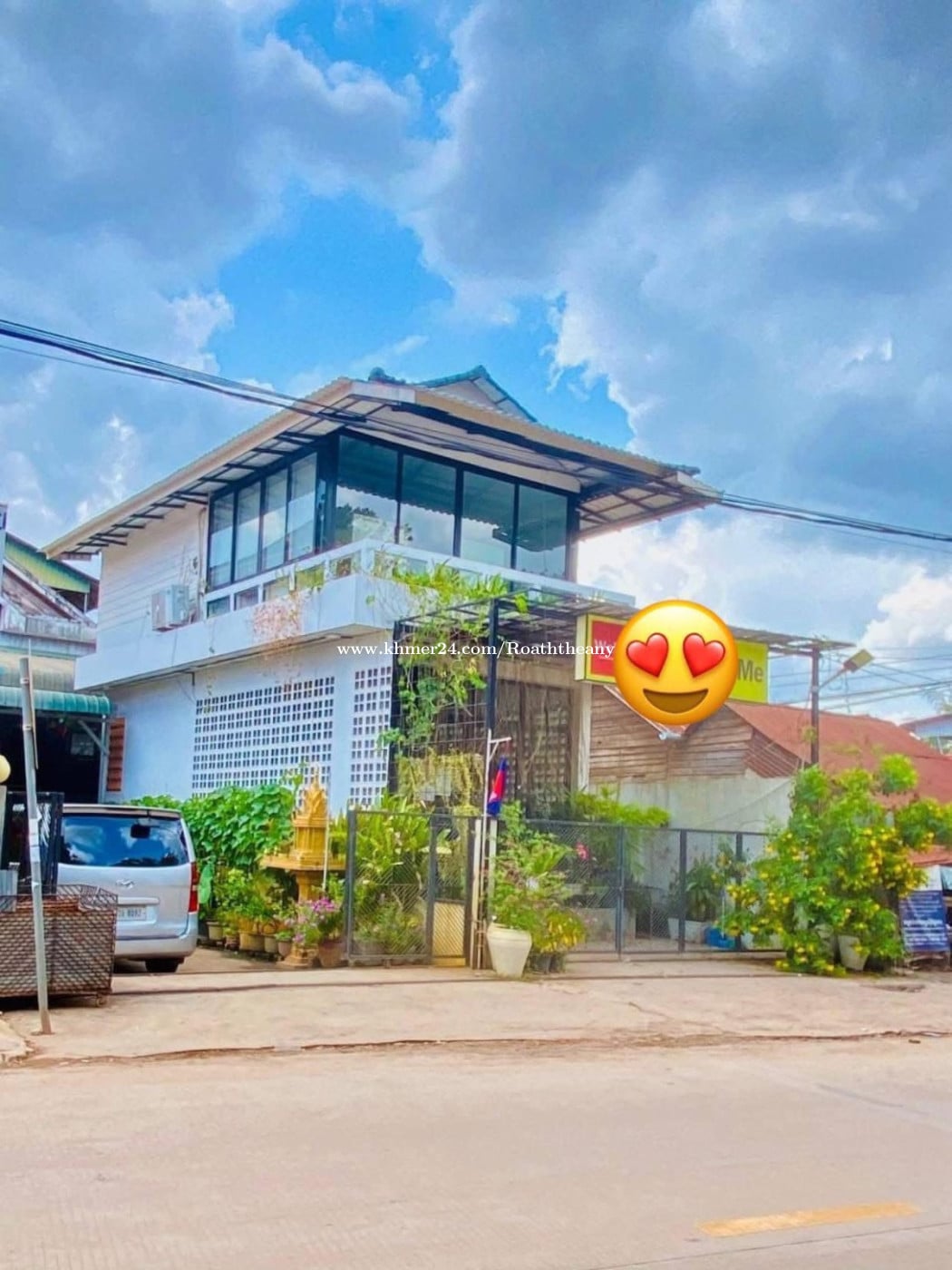 ហាង/ការិយាល័យសម្រាប់ជួល ទីតាំងល្អបំផុតកណ្ដាលក្រុង|Prime Office/Shop Space for Rent–Central Siem Reap
