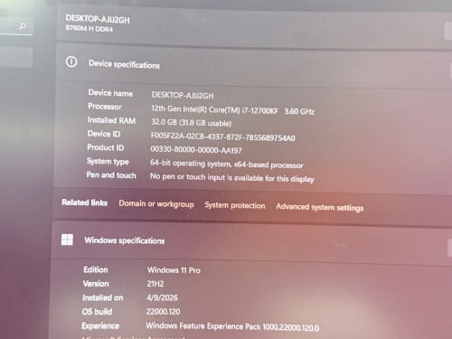 I7-12700K