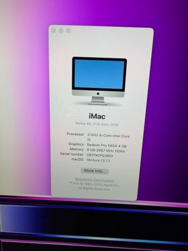 iMac 2019 4K Pro