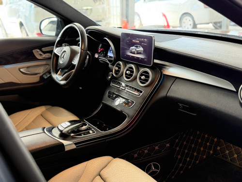 Mercedes C300 AMG 2015 ពណ៌ប្រផេះ គុជភ្លោះ Full ✅