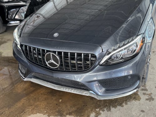 Mercedes C300 AMG 2015 ពណ៌ប្រផេះ គុជភ្លោះ Full ✅