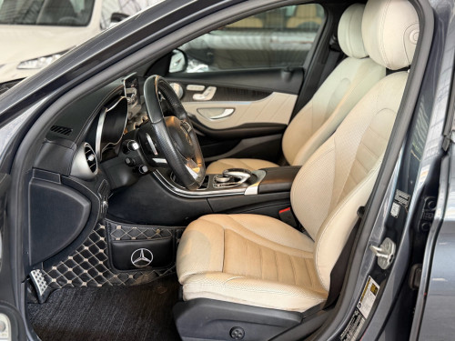 Mercedes C300 AMG 2015 ពណ៌ប្រផេះ គុជភ្លោះ Full ✅