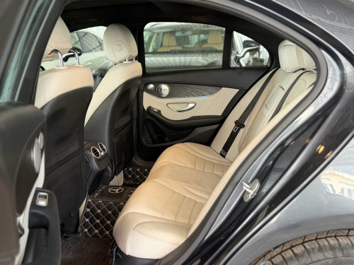 Mercedes C300 AMG 2015 ពណ៌ប្រផេះ គុជភ្លោះ Full ✅