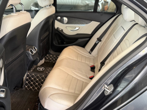 Mercedes C300 AMG 2015 ពណ៌ប្រផេះ គុជភ្លោះ Full ✅