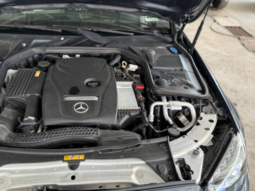 Mercedes C300 AMG 2015 ពណ៌ប្រផេះ គុជភ្លោះ Full ✅
