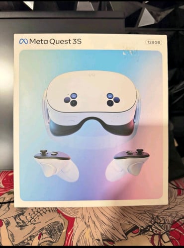 Meta quest 3s 128G នៅស្អាតដូចថ្មីមានលេនការពារកញ្ចក់និងកាបូប