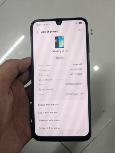 Samsung A16 Company Sim2