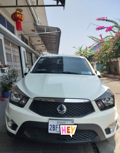ssangyong actyon sport 2016 ចចារ (5ម៉ឺនគីឡូ)