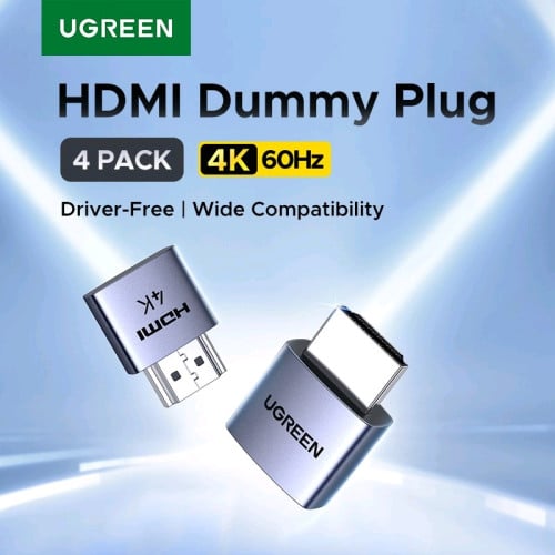 UGREEN 4 Pack HDMI Dummy Plug 4K@60Hz 95994