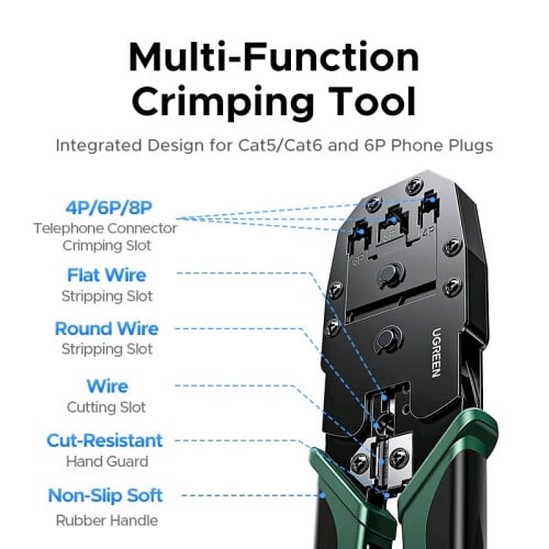 UGREEN Multi-functional Network Cable Crimper 35971