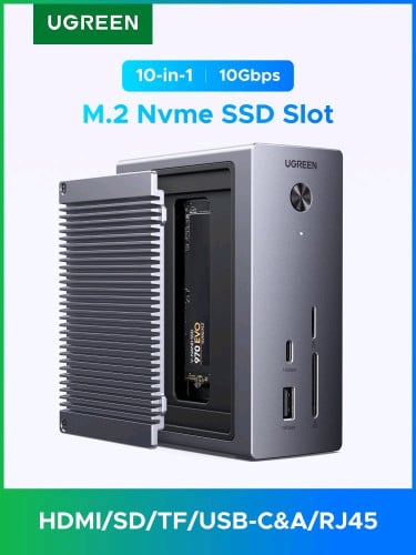 UGREEN Revodok NVMe USB C Docking Station 10 in 1 55735