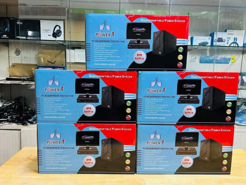 UPS Brand Power T 750VA អីវ៉ាន់មាននៅក្នុងស្តុក បងៗ មានការធានា1ឆ្នាំពេញ អាចធ្វើការកម្ម៉ង់បាន📩