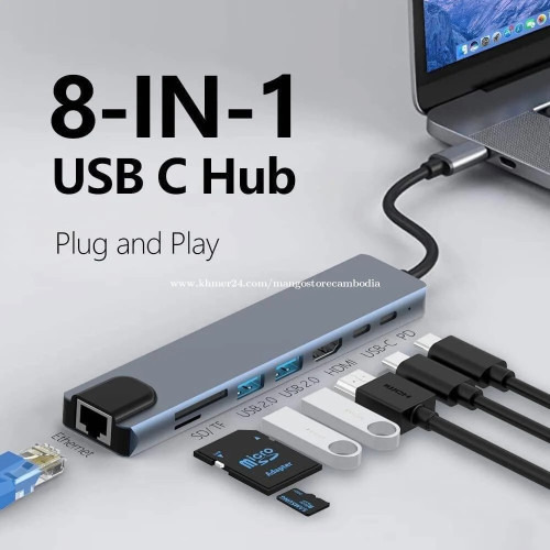 USB 3.0 and USB C hub ( 8 in 1 )