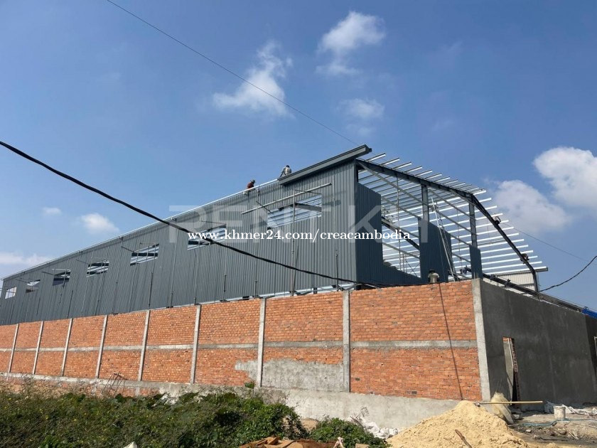 ឃ្លាំងសម្រាប់ជួលនៅសែនសុខ / Warehouse for Rent at Khan Sen Sok