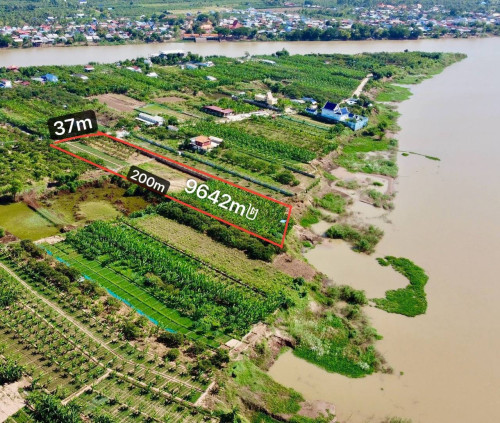ដីលក់ជាប់ទន្លេបាសាក់ នៅកោះអន្លង់ចិន