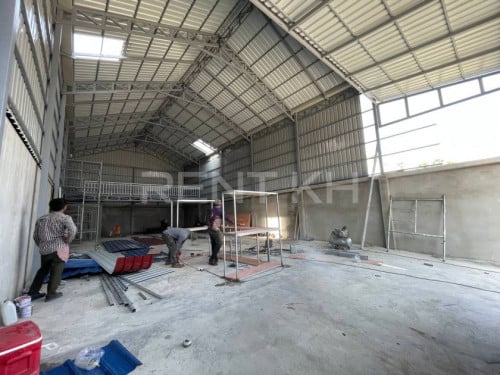 ឃ្លាំងសម្រាប់ជួលនៅសែនសុខ / Warehouse for Rent at Khan Sen Sok