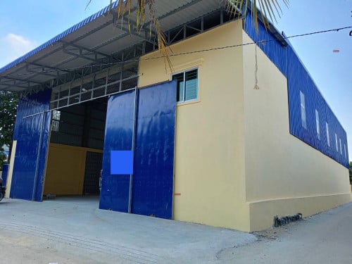 ឃ្លាំងសំរាប់ជួលនៅជិតវត្តព្រៃស្ពឺផ្លូវជាតិលេខ៣ / Warehouse for Rent Nealy​ Prey Spue pagoda, NR3