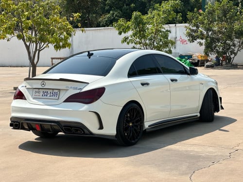 CLA45 2014​ AMG ថ្នាំស៊ីន90% លេងហេីយម៉ាអែម