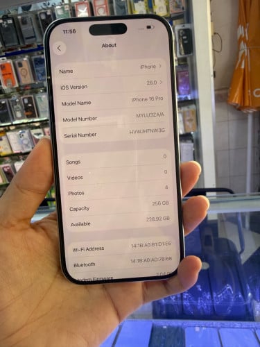 iPhone 16pro 256GB 789$