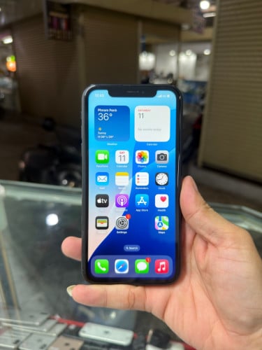 iPhone XR Black LL/A HD64GB Phone Condition 90% 🔋78% , ម៉ាស៊ីនសានុំណែន