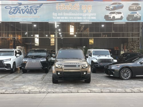Land Rover Defender First Edition 110 Full Options 2020 • ឡានម្ចាស់ដើមទិញថ្មី ខ្លាញ់គោ
