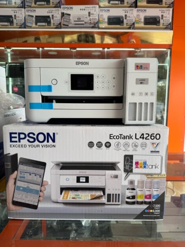 Printer Epson L4260 ពណ័ស មុខងារ Wifi សាងខាង