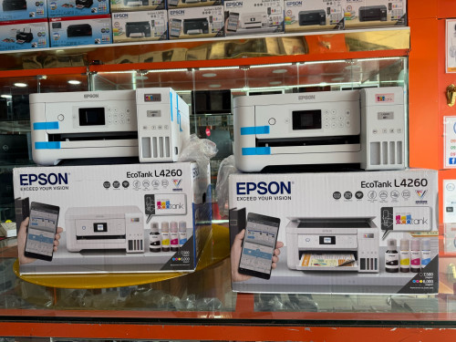 Printer Epson L4260 ពណ័ស មុខងារ Wifi សាងខាង