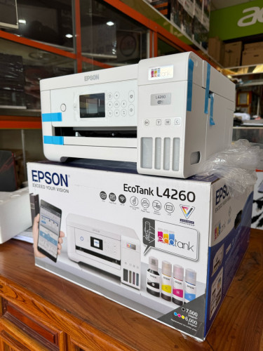 Printer Epson L4260 ពណ័ស មុខងារ Wifi សាងខាង