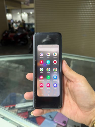 Samsung Fold 1 Korea Ram12GB HD512GB Phone Condition 90% , បែកថាច់ , ម៉ាស៊ីនហ្ស៊ីន
