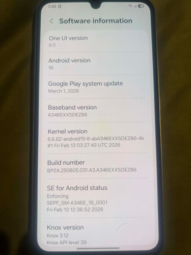Samsung galaxy A34 5G