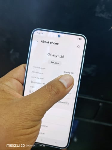 Samsung Galaxy S 25 256G