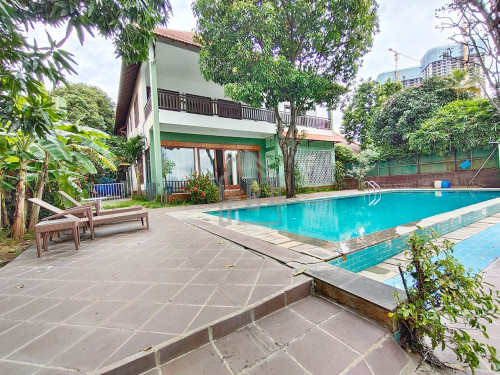 Spacious Villa 5 Bedrooms for RENT along to MEKONG River_Chroy Chongva