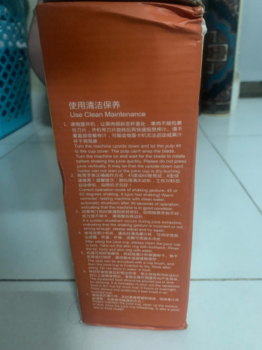 Used Pink Mini blender
