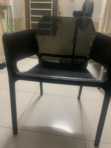 Used Plastic Chair Black in very good condition