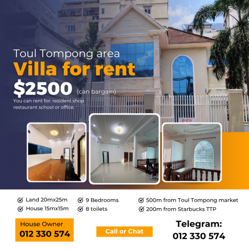 Villa for rent