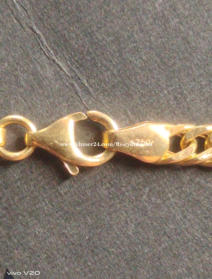 I am sale my necklace 100% real Gold 750 or 18K 100% real Gold