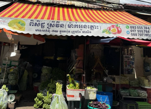 ផ្ទះល្វែងអាជីវកម្មលក់ នៅផ្សារនាគមាស
