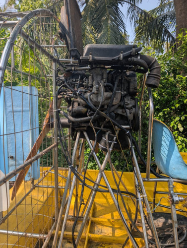 Airboat – Nissan Engine – Running Well