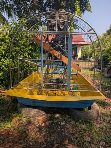 Airboat – Nissan Engine – Running Well